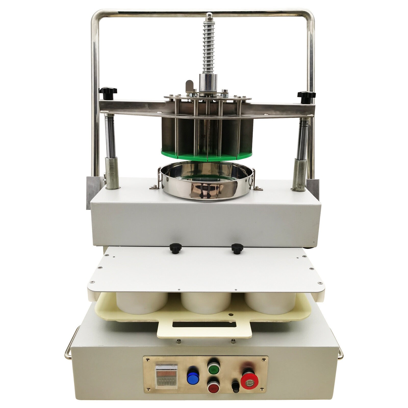 Commercial Semi-automatic Dough Divider and Rounder Integrated Machine 3.5-6.3oz