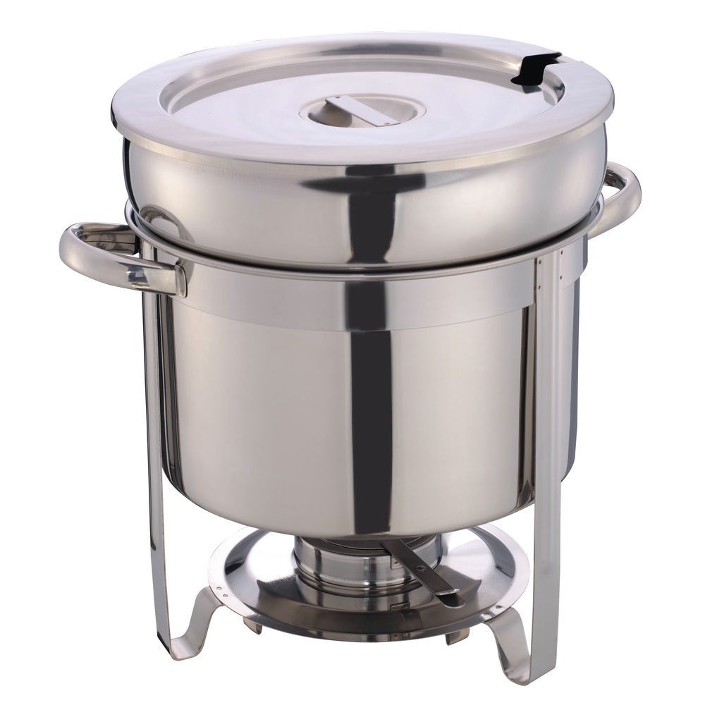 HUBERT® Soup Sever 7 2/5 Quart Stainless Steel – 12 2/16 L x 9 1/2 W x 12 5/8 H