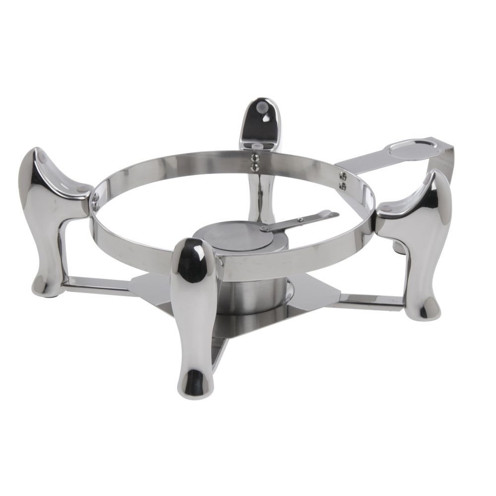 HUBERT® Induction Chafer 6 1/3 Qt Classic Round Stainless Steel – 16 7/10″L x 18