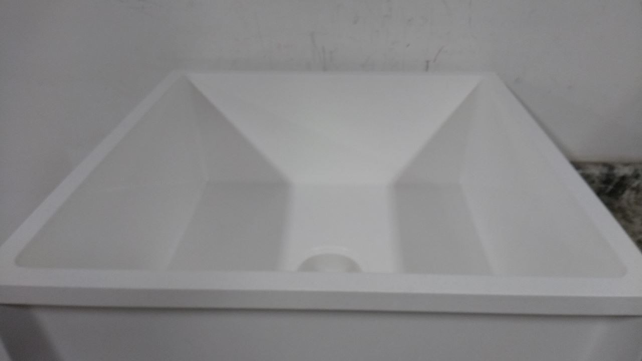 Mustee 63M 24 x 24 In Bowl Size 10 In Bowl Depth White Mop Basin