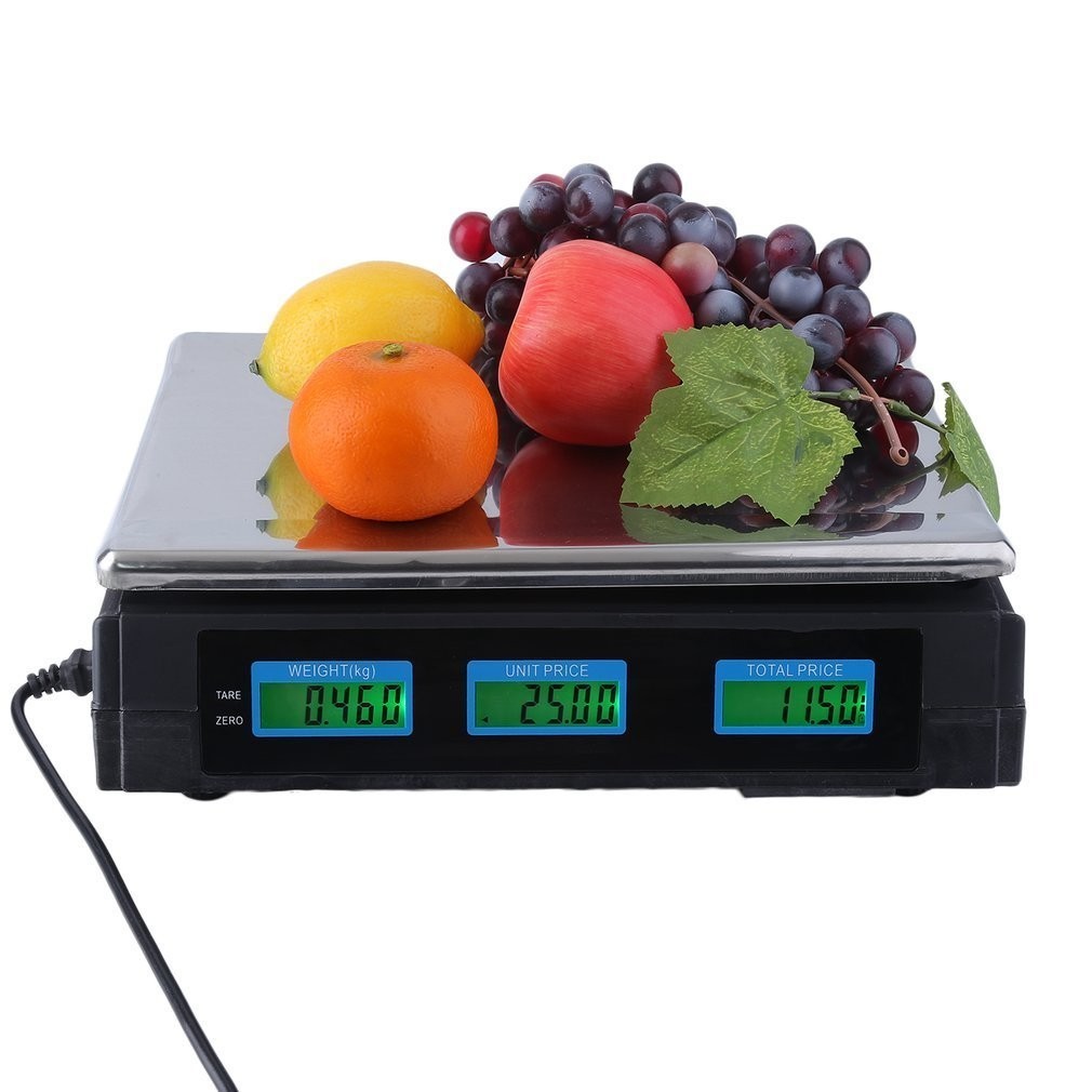 Digital Deli Food Produce Weight Scale for Retail Store