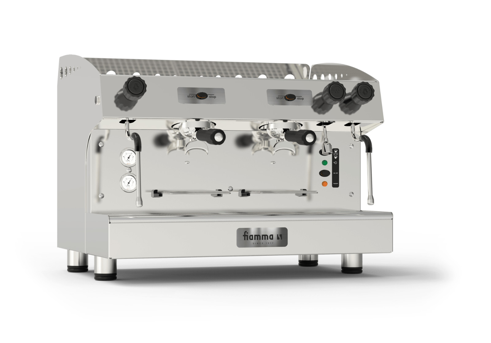 FIAMMA CARAVEL Semi-Automatic 2 Group Espresso Coffee Machine Cappuccino