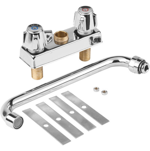 Commercial 37″ Three Compartment Bowl Faucet Stainless Steel NSF Drop-In 3 Sink