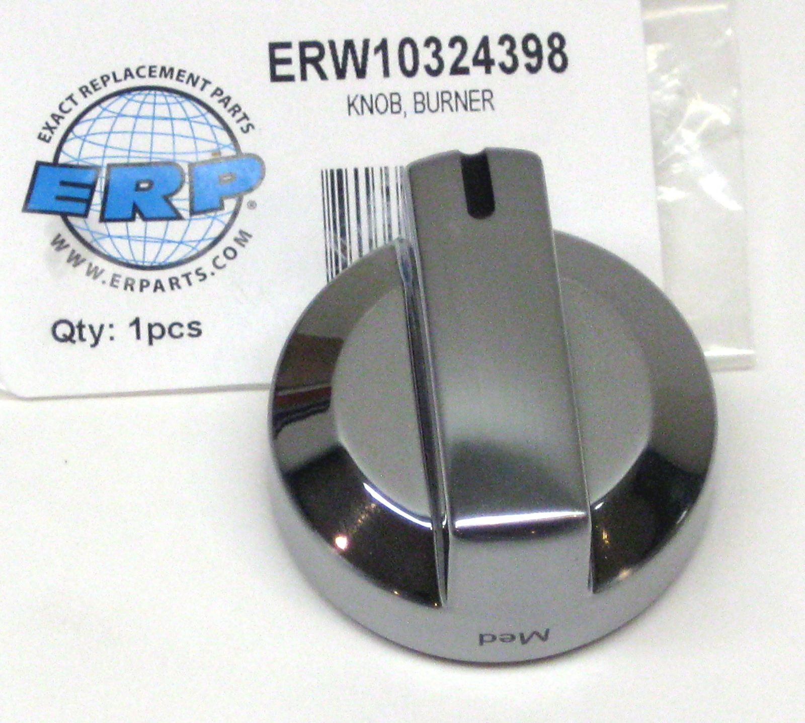 Gas Cooktop Burner Knob for Whirlpool Kitchenaid W10324398 AP5631314 PS3654555