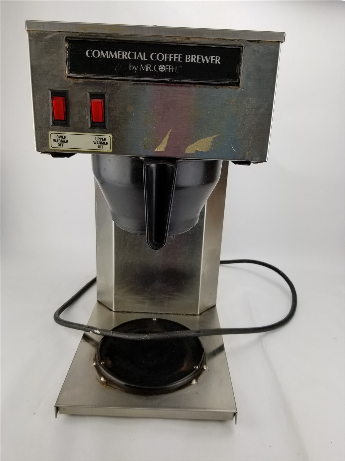 Mr Coffee MRCTB Commercial coffee brewer maker Stainless Steel TESTED WORKING