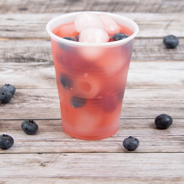 Dart Y10 Conex Galaxy 10 oz. Translucent Plastic Cold Cup – 2,500/Case