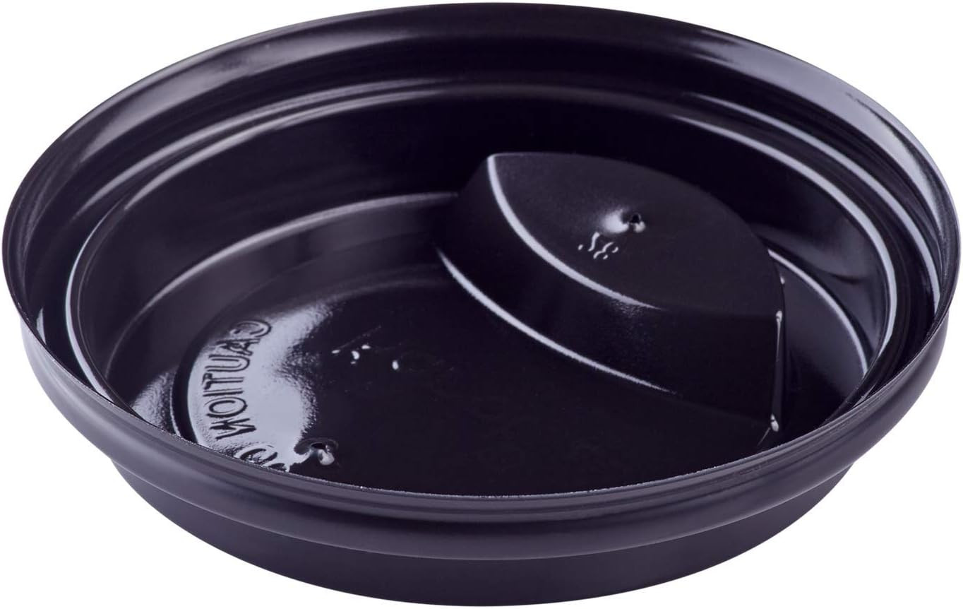 Karat 10-24 Oz. Coffee Cup Sipper Dome Lid – Black (90Mm) – 1,000 Ct