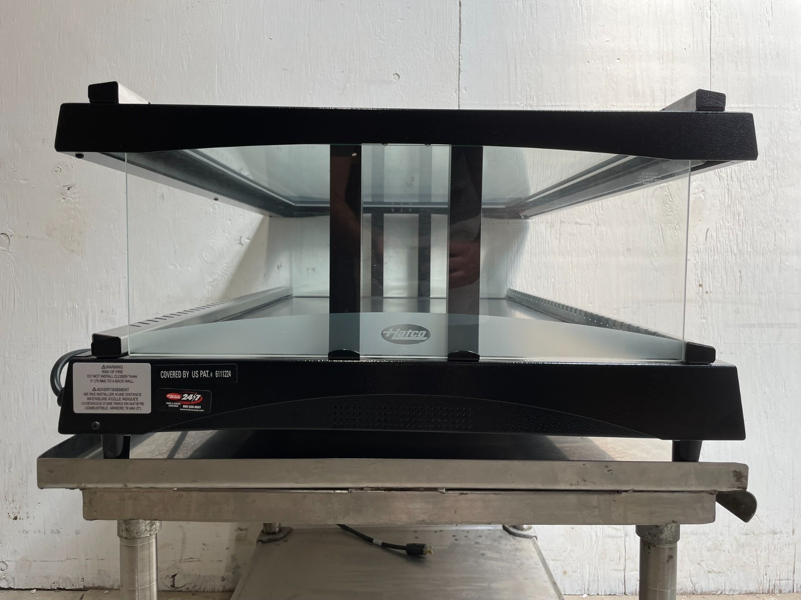 New 2021 Hatco GR3SDH-39 Countertop Glo-Ray Heated Glass Merchandising Warmer
