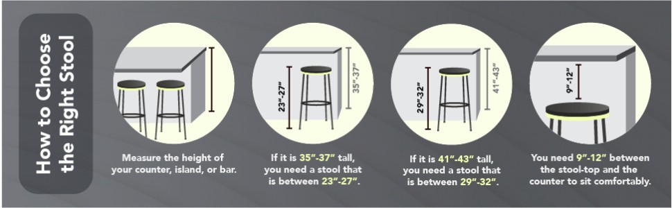 Fairfox 24.5″ Wood Swivel Counter Height Stool, White