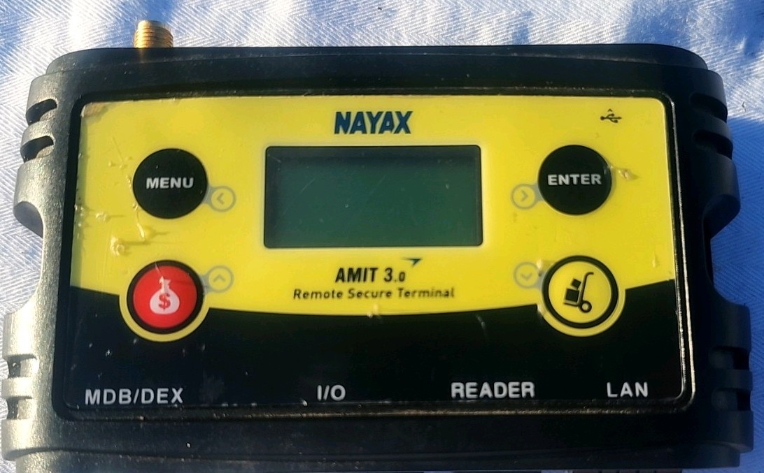 Nayax Amit 3.0 Telometer & Antenna Working Tested
