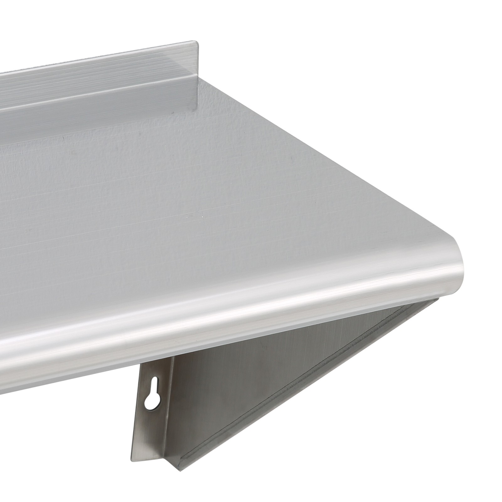 VEVOR 36″ x 12″ Stainless Steel Wall Mounted Shelf Kitchen Restaurant Shelving