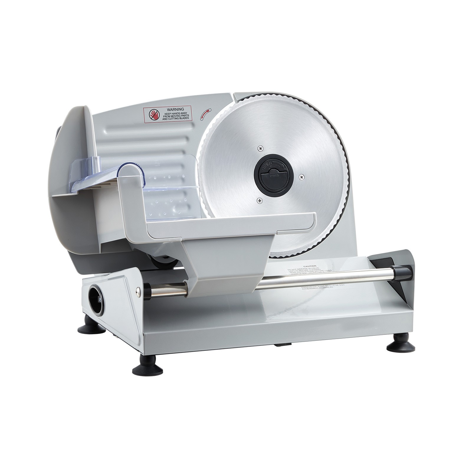 Uimoso 200W Electric Meat Slicer with 7.5″ Stainless Blade&Adjustable Thickness