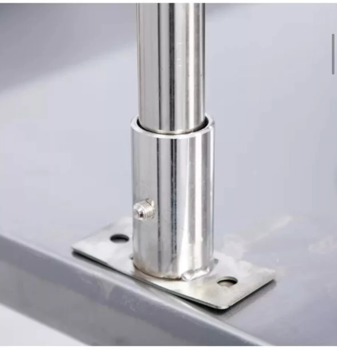Stainless Steel Commercial Wide Double Overshelf – 14″ x 36″ – for Prep Table