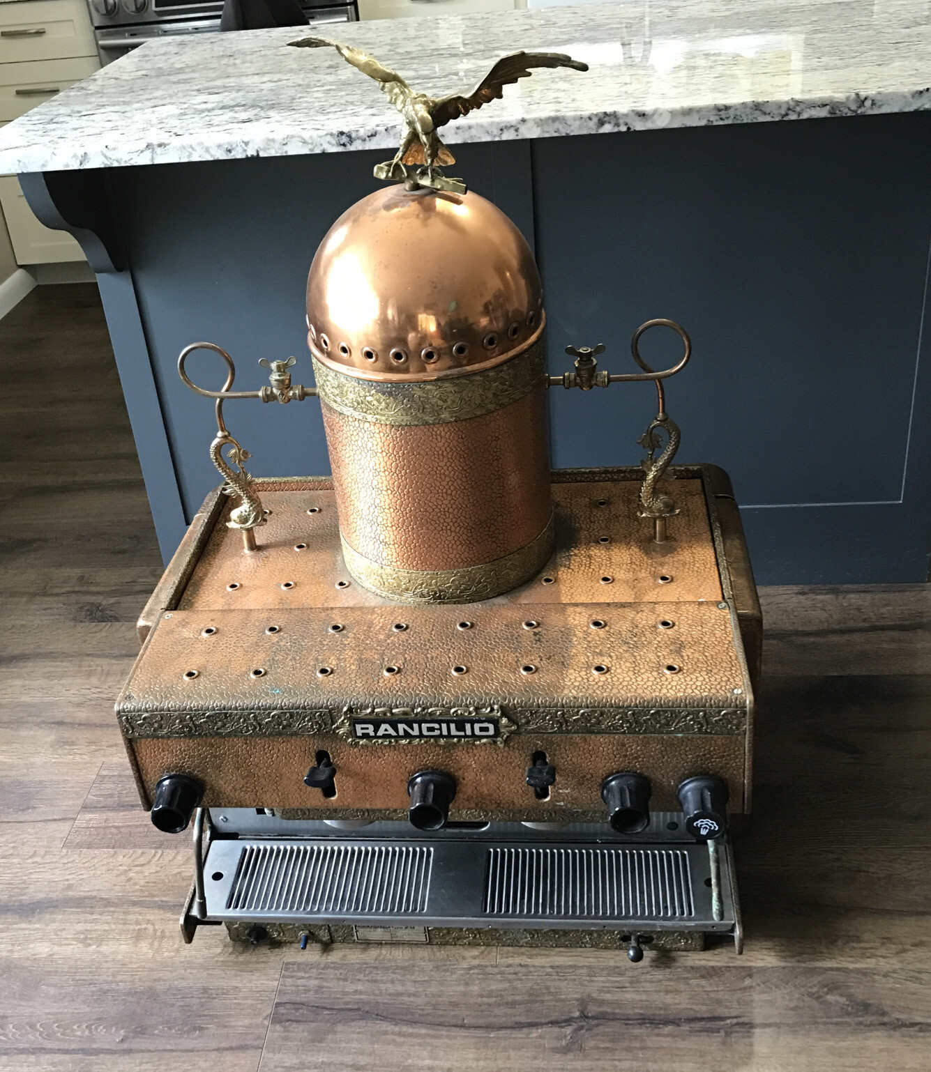 Rancilio Z9 COPPER & BRASS Semi Automatic Espresso Machine 120V FREE SHIP