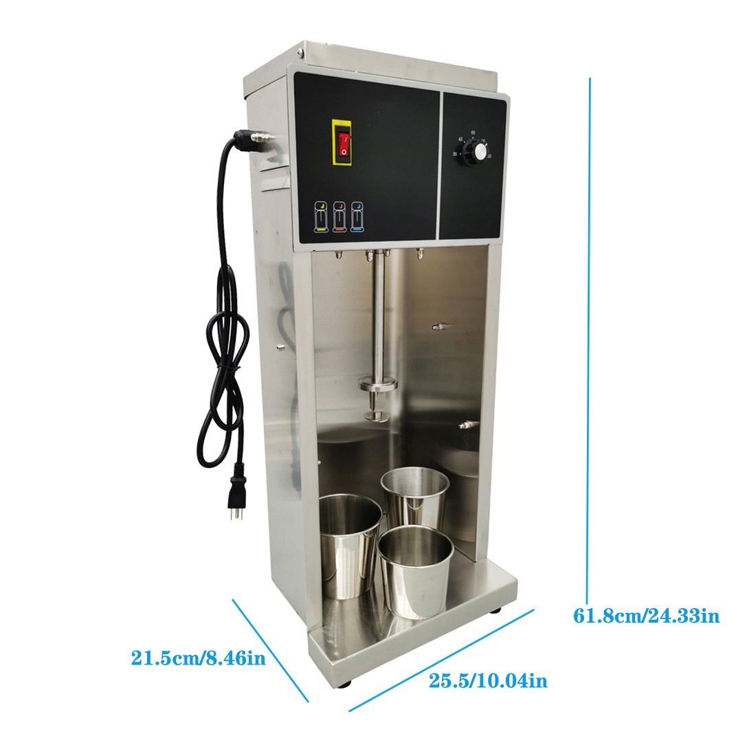 Ice cream mixer Stainless Steel Mixing Meas Single Head Blender 350W 3400rpm