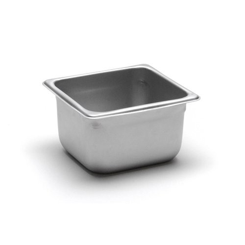 Value Series 222064931 22 Gauge Stainless Steel Steam Table Pan, Sixth-Size,