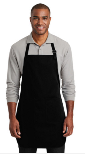 Personalized Custom (Cooking) Bib Apron with 2 pockets, Logo, Name, Embroidery