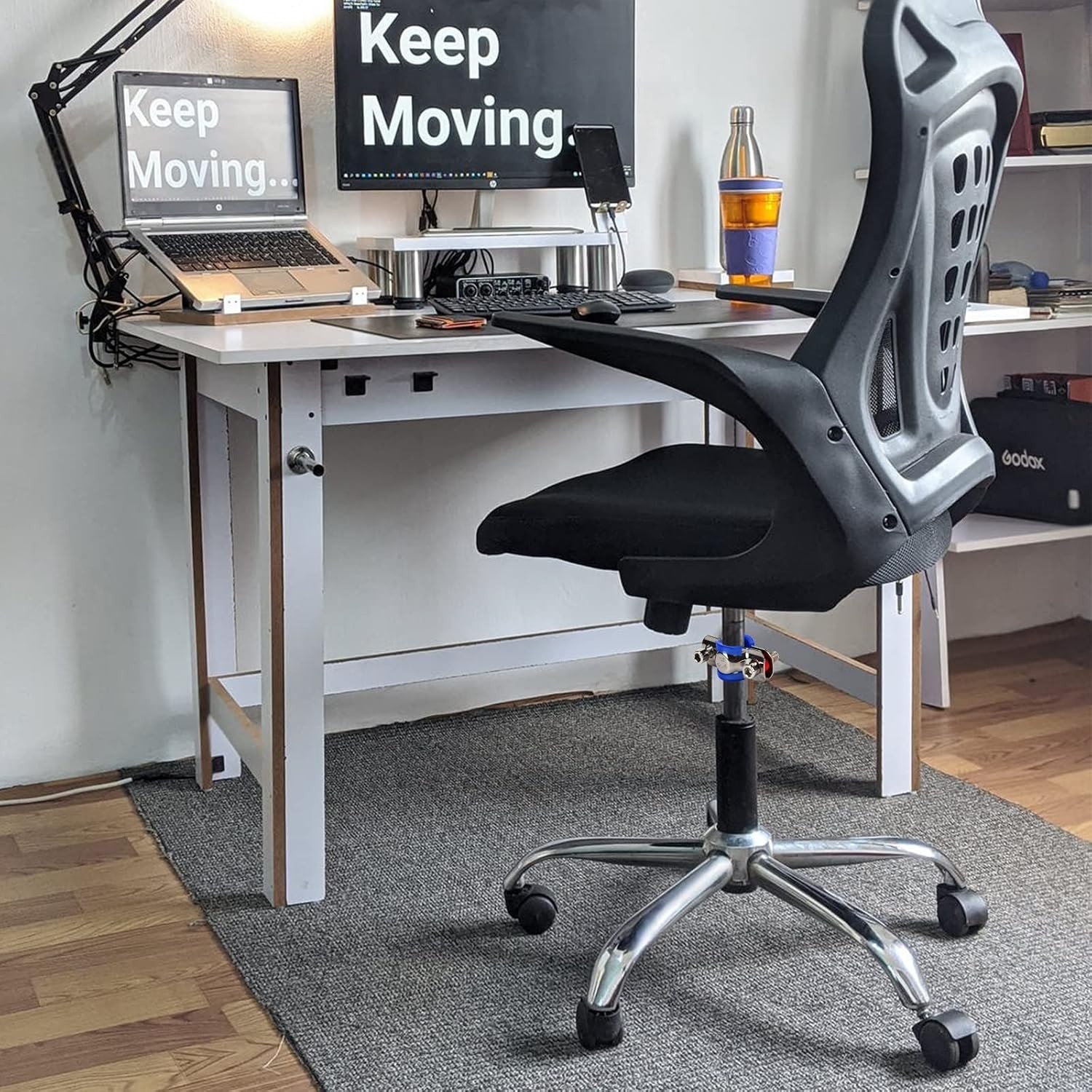 Stainless Steel Office Chair Sink Fix