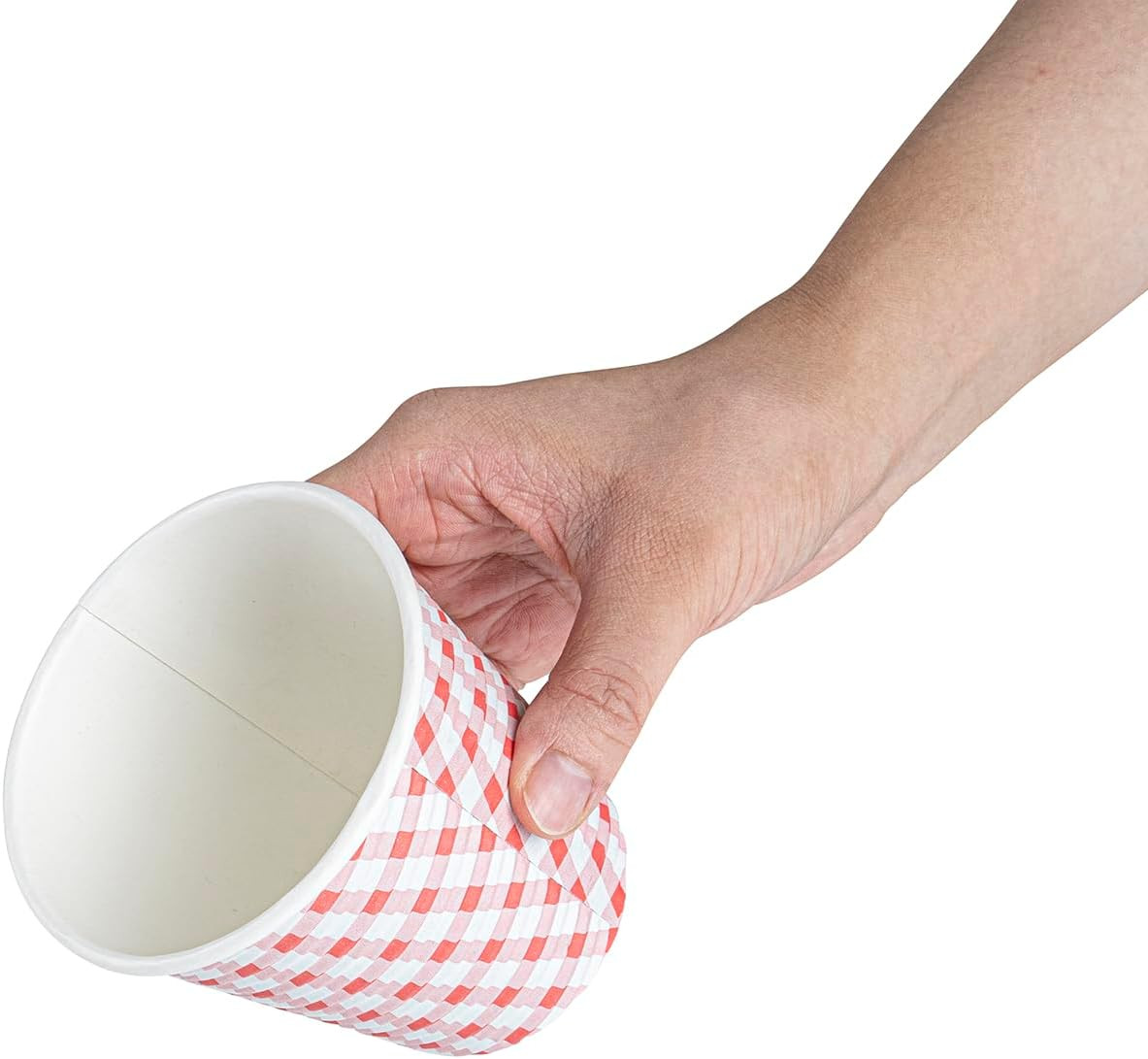 8 Ounce Disposable Coffee Cups 25 Spiral Wall Hot Cups for Coffee – Lids Sold Se