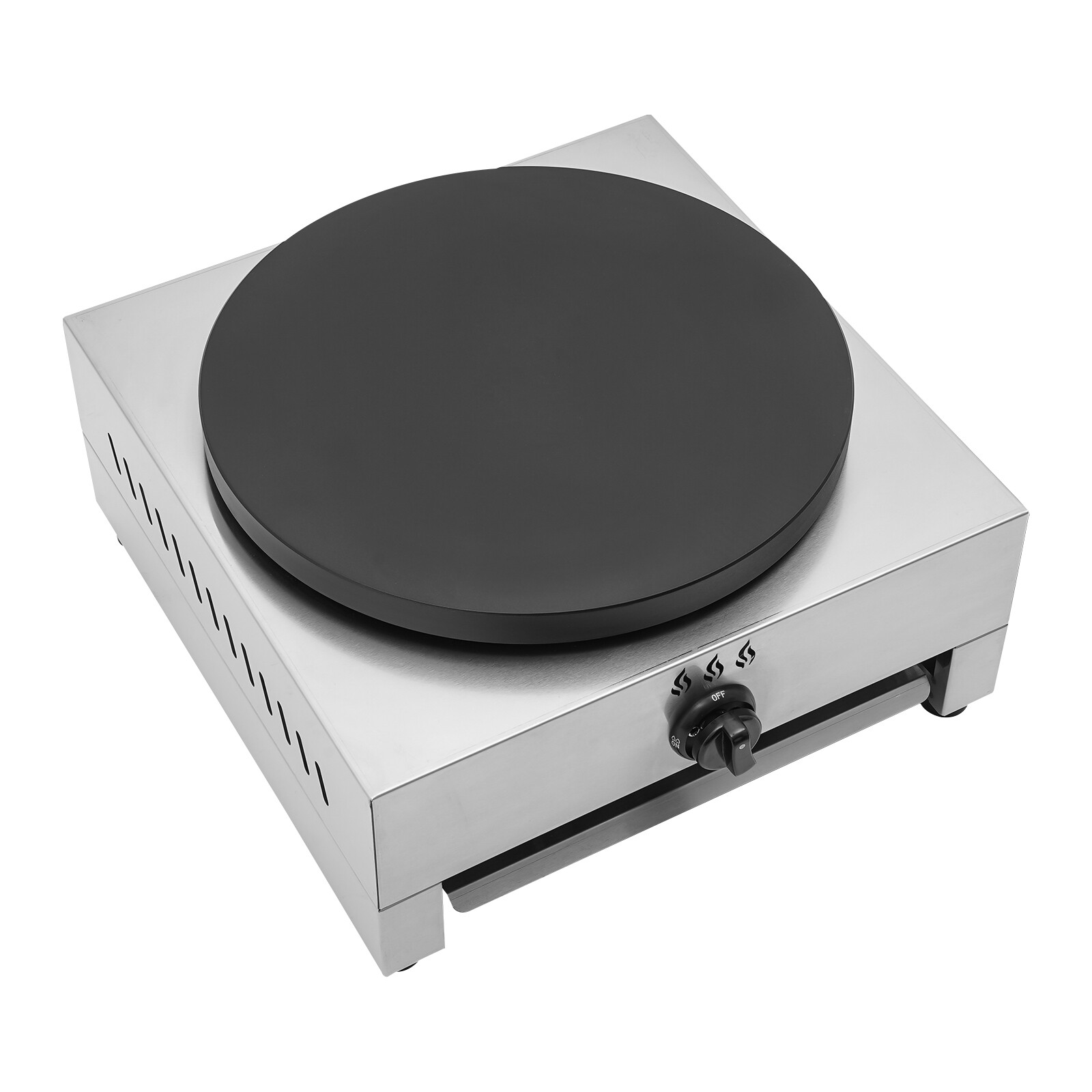 Commercial Crepe Maker Machine, Pancake Big Hotplate, Gas Pancake Cooker