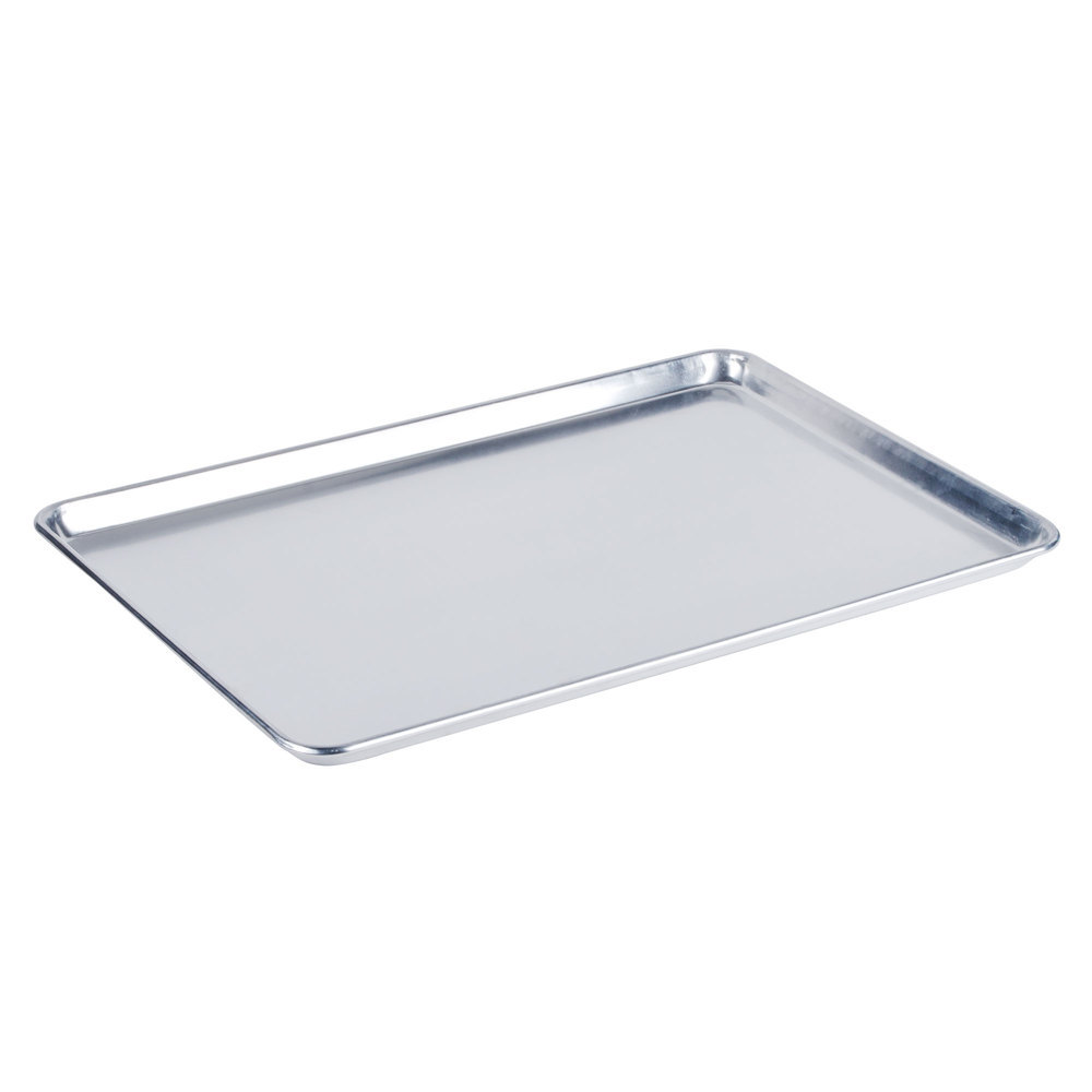 12 PACK Full Size Aluminum 18″ x 26″ Bun Sheet Baking Pan Wire in Rim Commercial