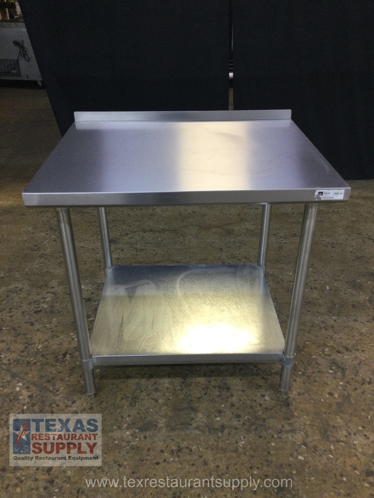 John Boos UFBL3630 36”x 30” all Stainless Steel Work Prep Table
