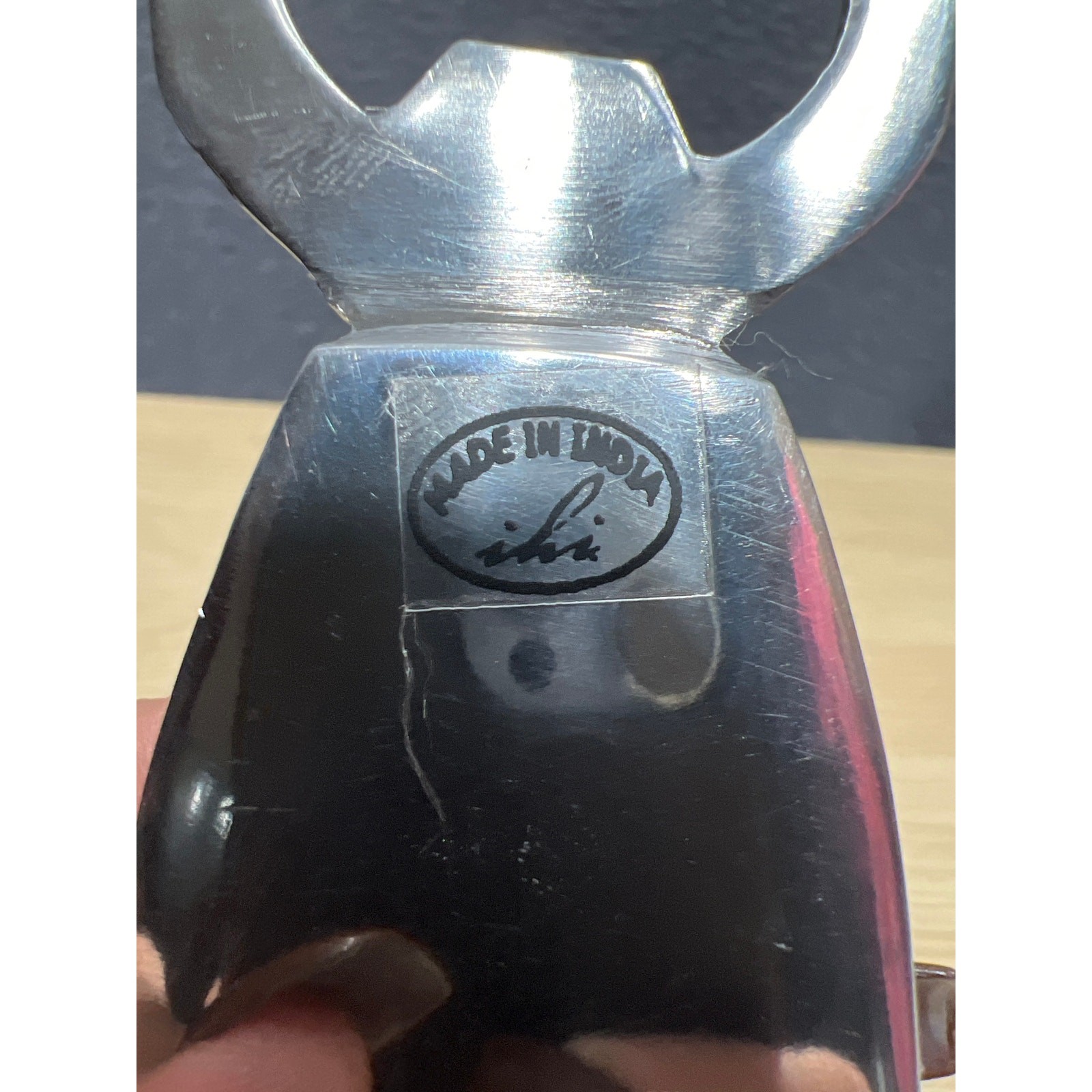 Vintage Pewter Bottle Opener Made In India