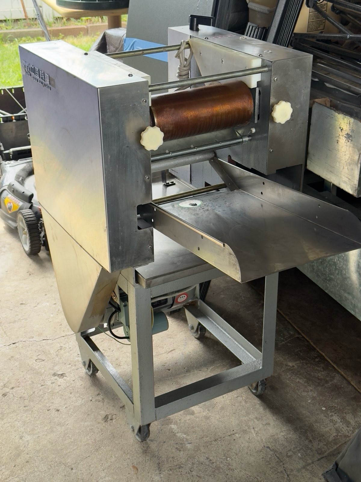 MT 50 Automatic Noodle Roller and Slicer Machine Stainless Steel Power Speed 5kw