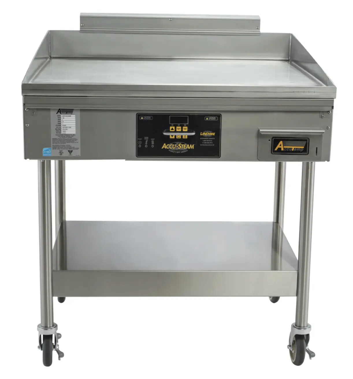 AccuTemp EGF2403B3650-S2 36″ Accu-Steam Electric Griddle 240/3 14.25kW
