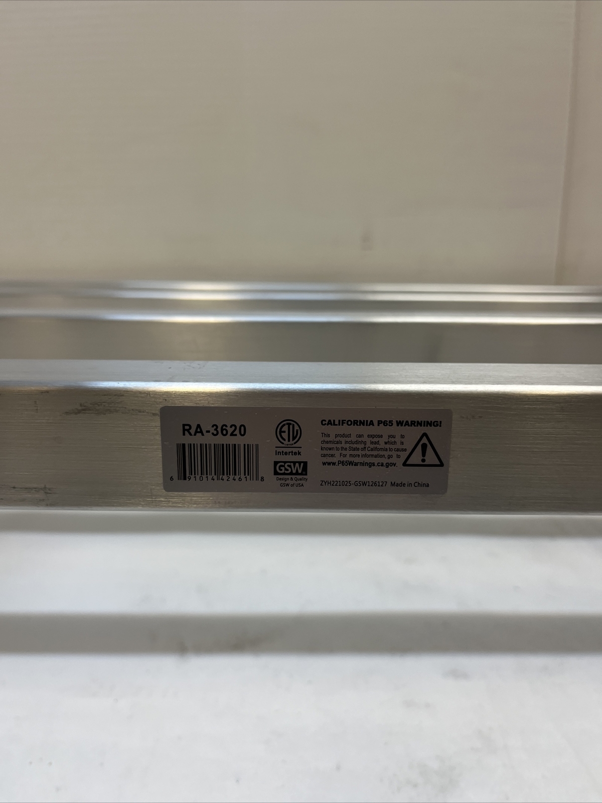 GSW RA-3620 Heavy Duty Aluminum Dunnage Rack 36″L x 20″W x 8″H for Floor Storage
