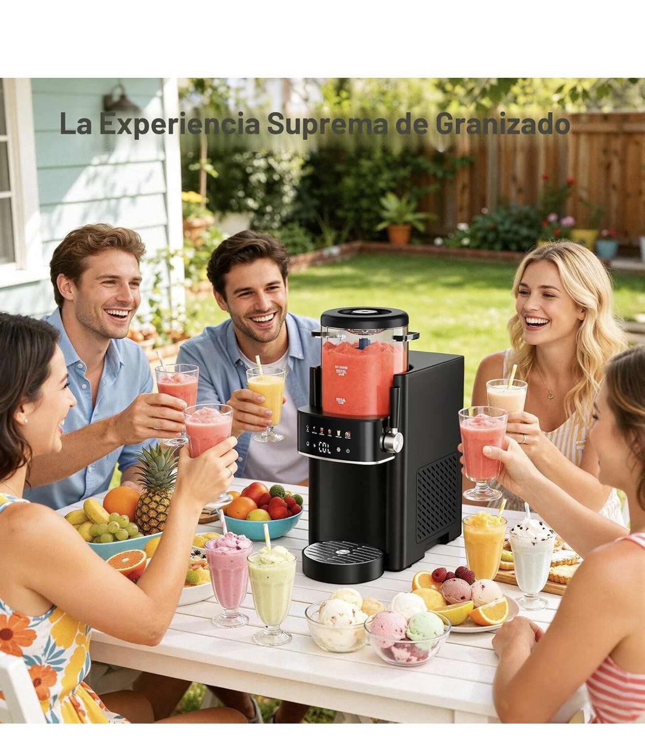 Frozen Drink & Slush Machine Slushie SCM-1G, 1 Bowl 40 oz Standard Pourover