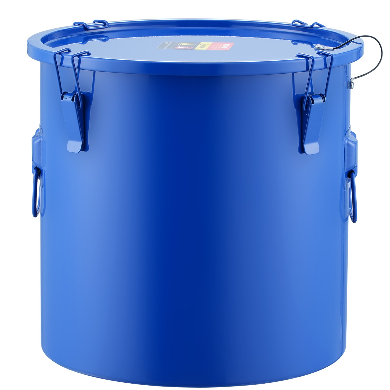 VEVOR Fryer Grease Bucket Oil Disposal Caddy 8 Gal Bucket with Filter Bag Blue
