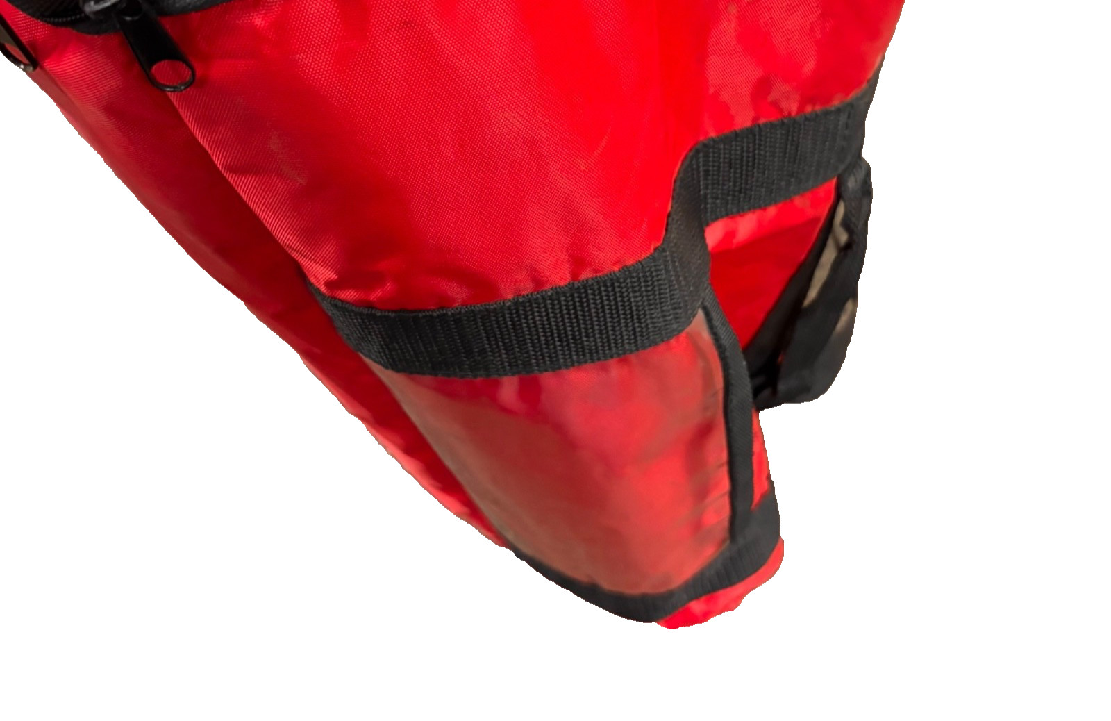 Pizza Box Delivery Bag, Insulated, Red Polyester – 18″ x 18″ x 12″