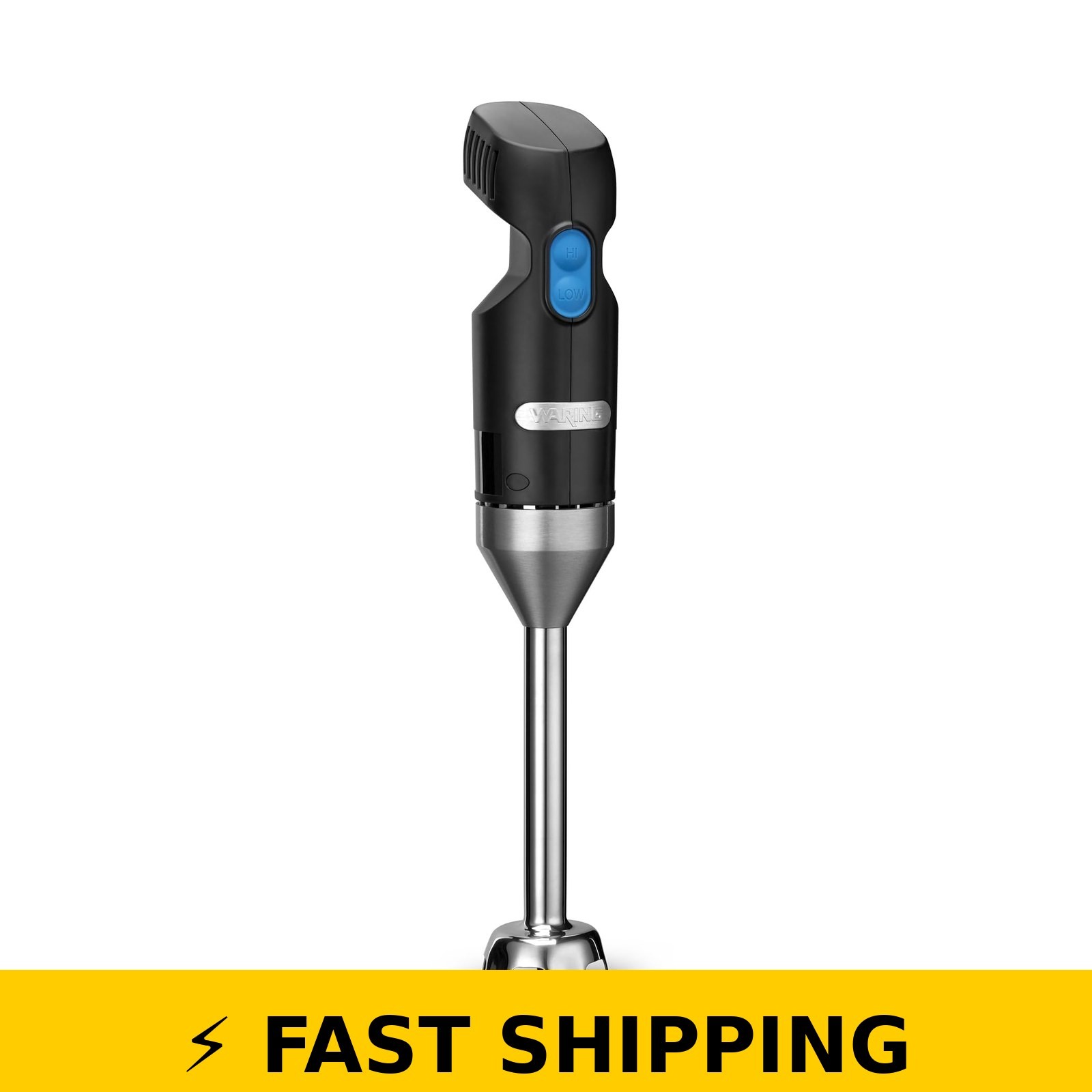Waring Commercial Quik Stix Immersion Blender WSB35, 2-Speed, 7 in Shaft