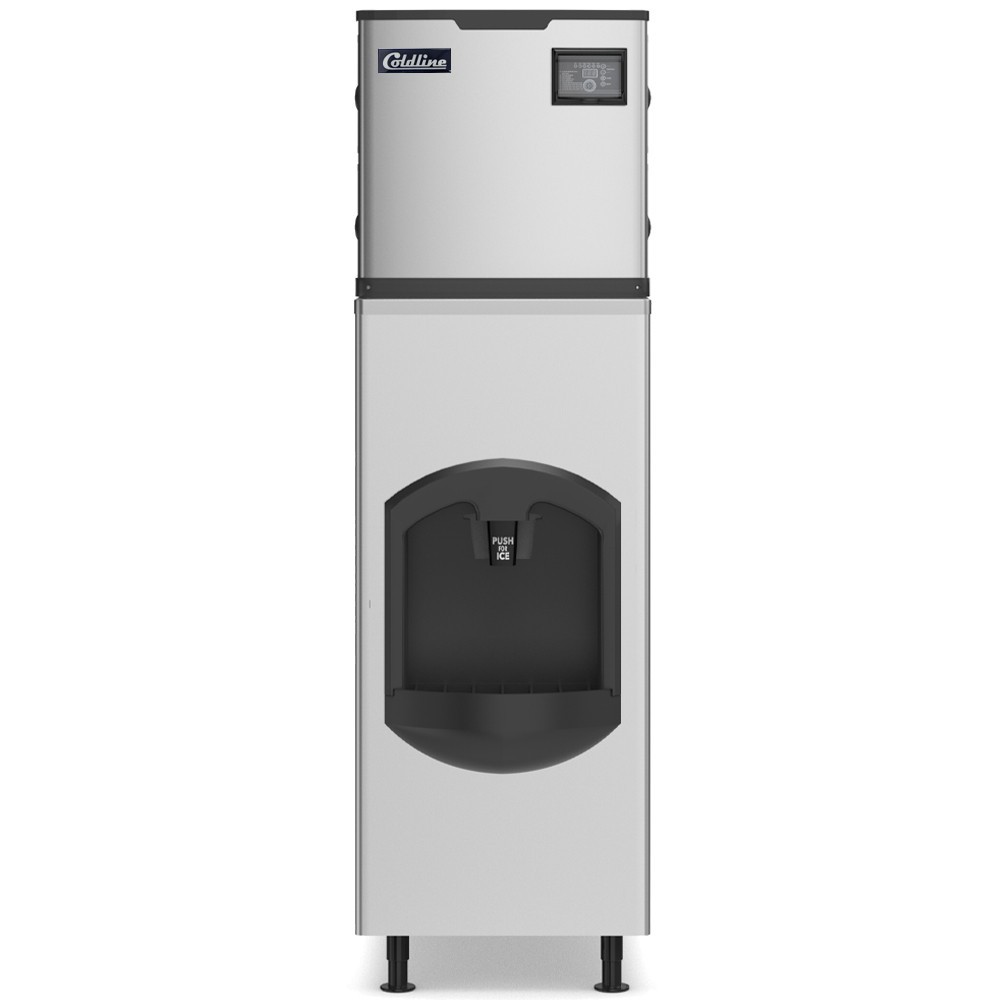 400 lb. Ice Dispensing Ice Machine for Hotel, 150 lb. Bin Capactiy, Air Cooled
