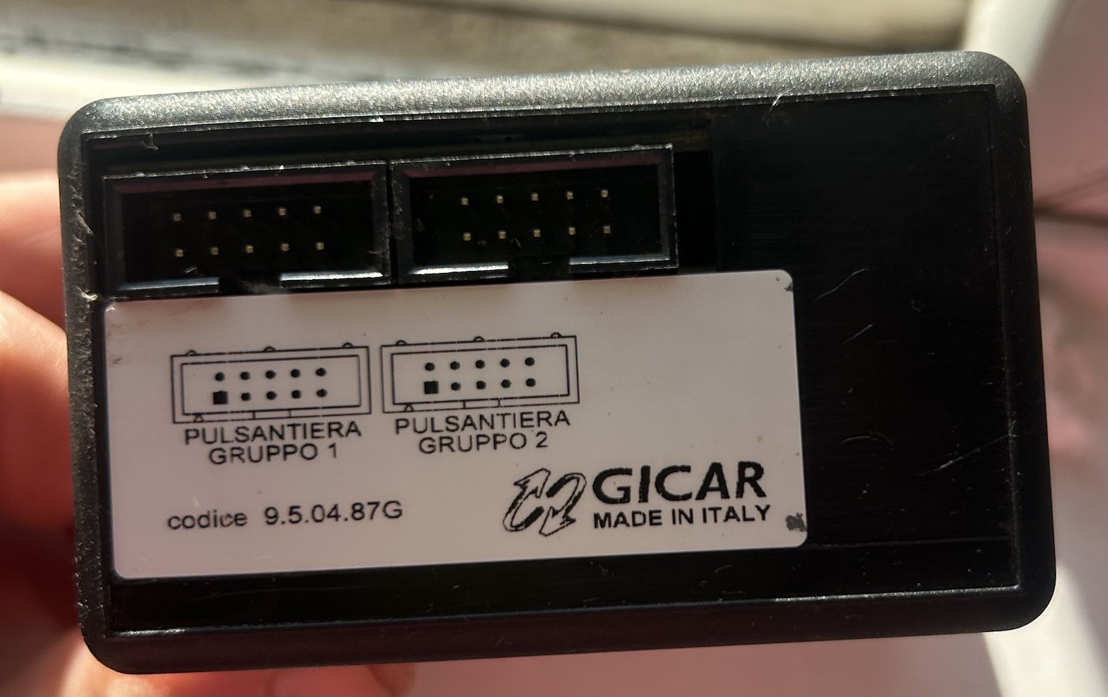 703542 La Spaziale Electronic Dosing Card 2gr S2, S5, S8, S9 Gicar 9.5.04.87G