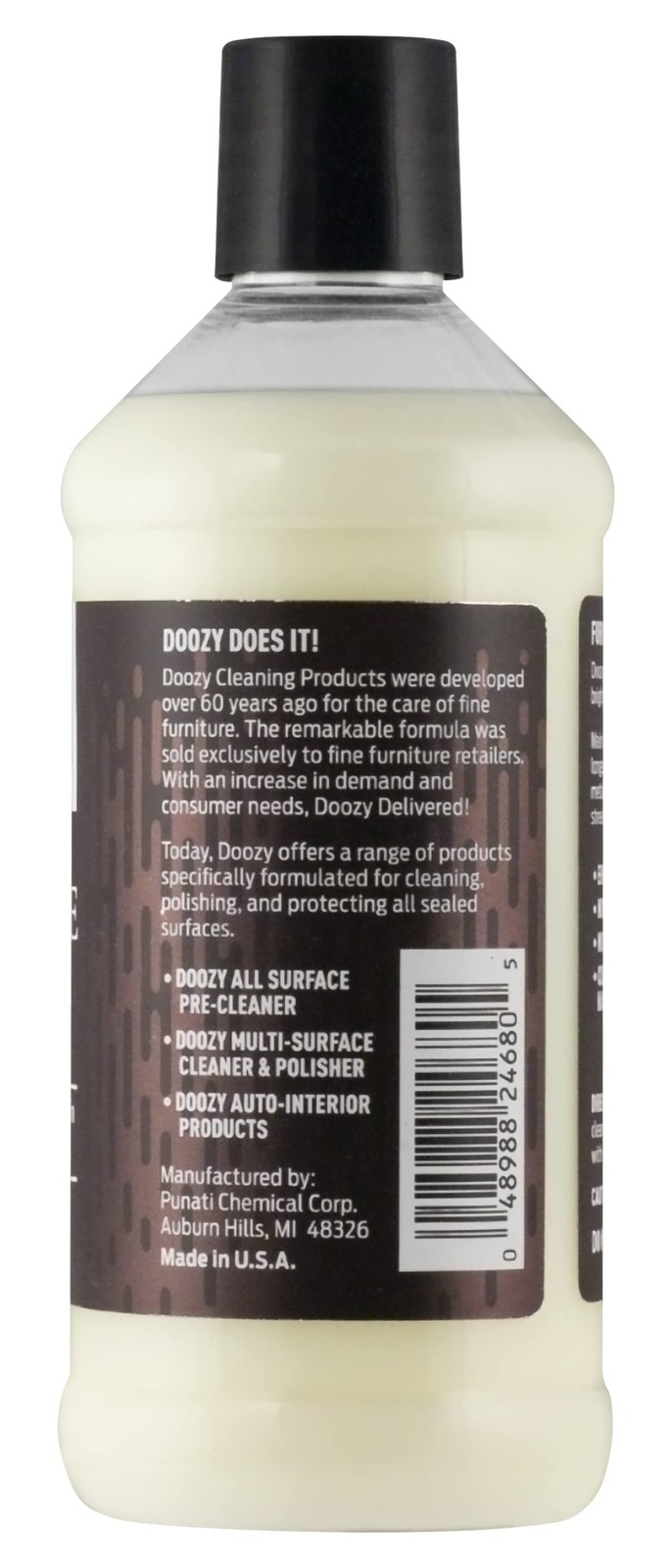 Doozy 16 oz Furniture & Cabinet Polish for All Wood & Metal, Leather & Glass – O