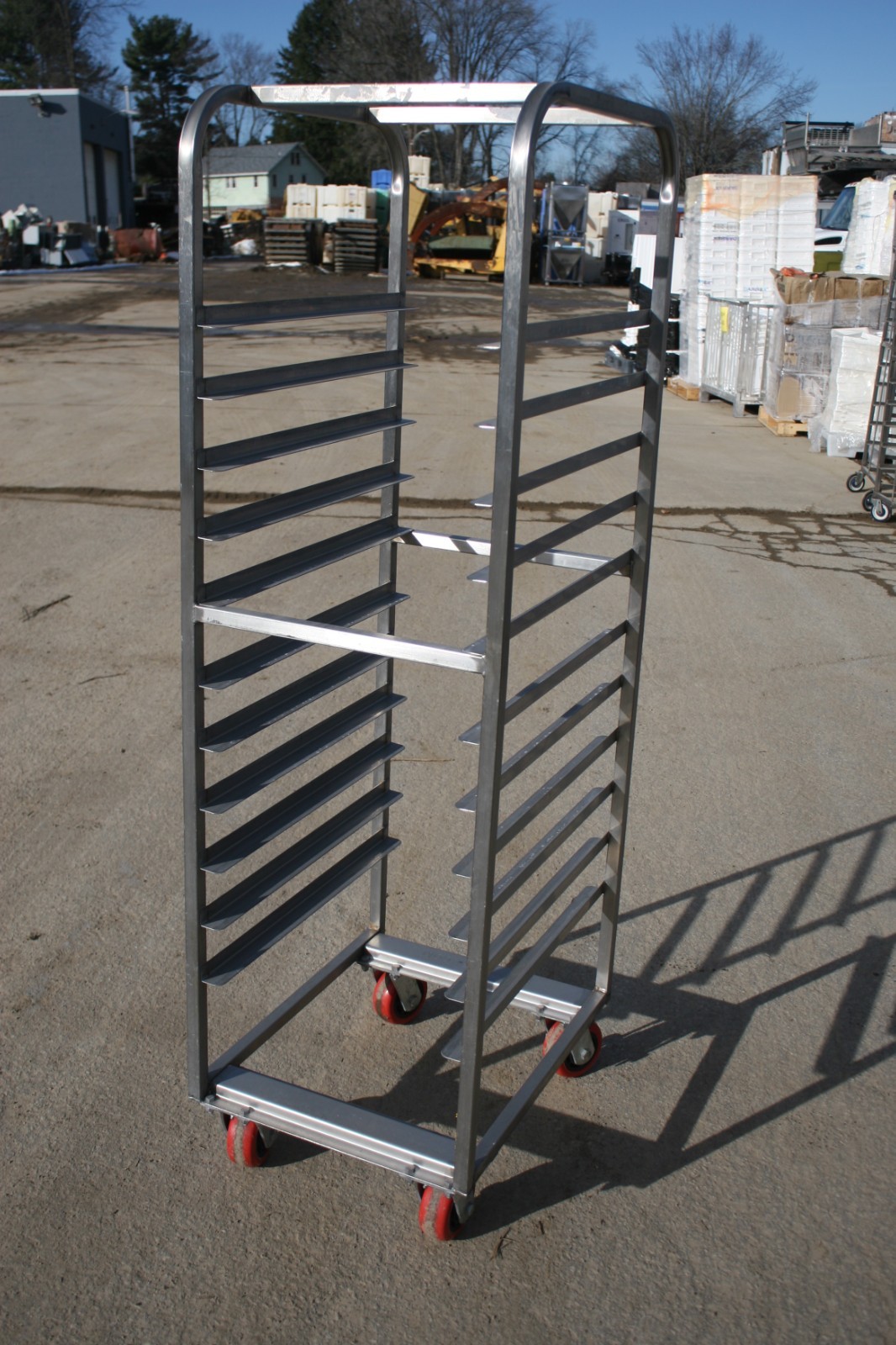 FME Stainless Steel 11 Sheet Pan Bakery Racks 26″ L X 20″ W X 70″ H