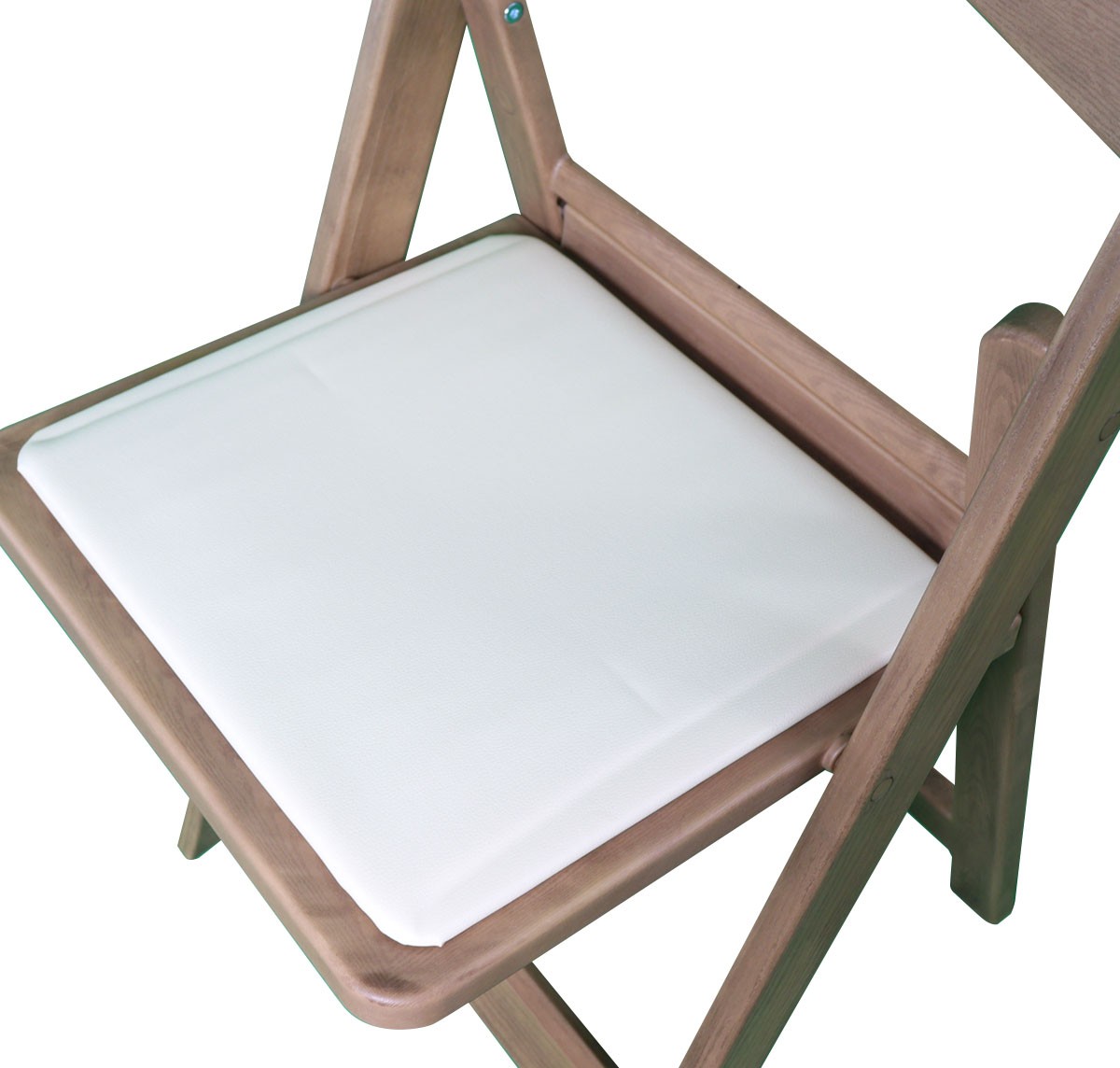 Padded Folding Chairs 4 Pack Natural Wood Resin Comfy Event Chair Indoor Outdoor