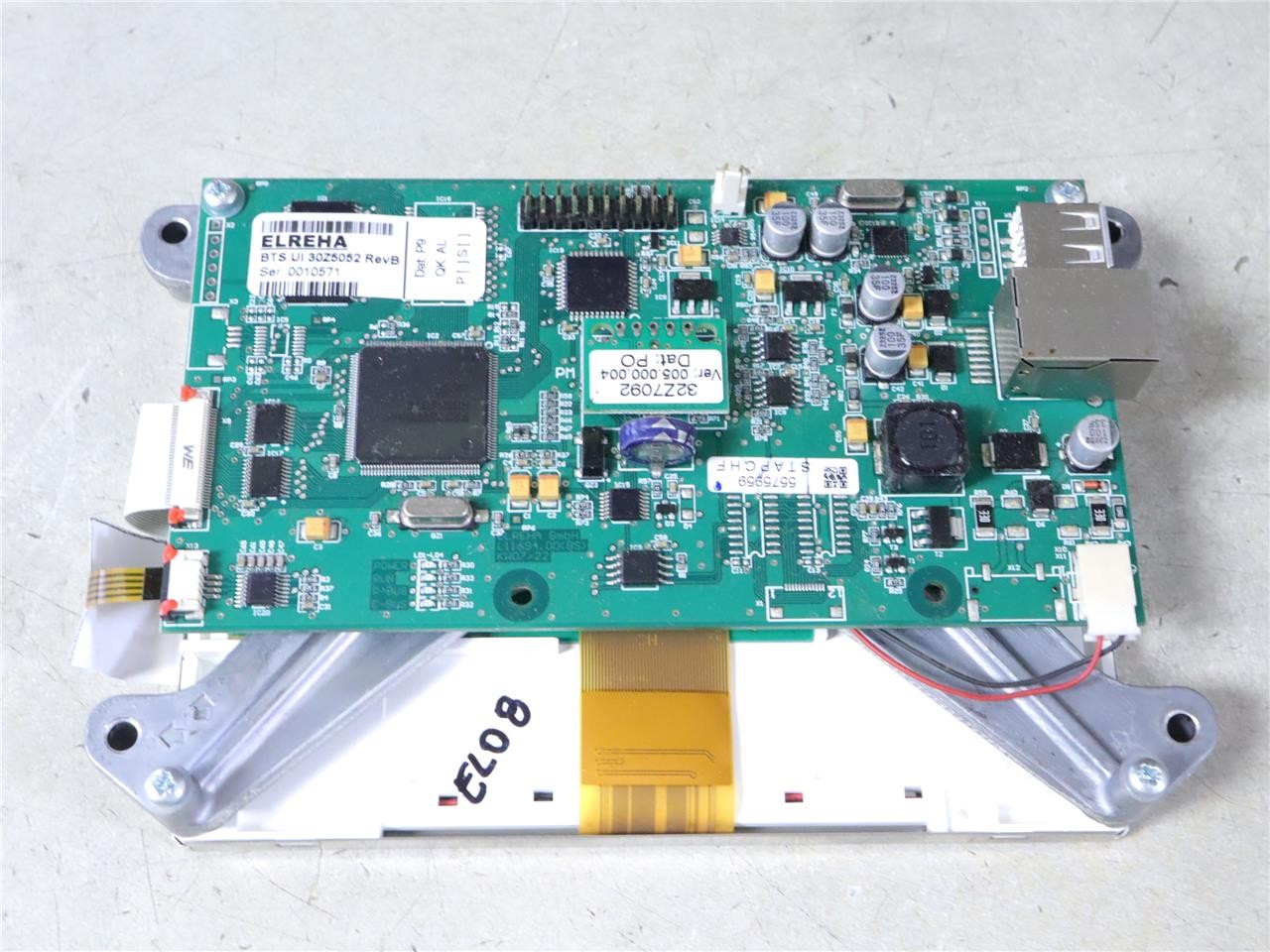 Merrychef Elreha BTS UI 30Z5052 RevB Touchscreen Display Control Board #EL08