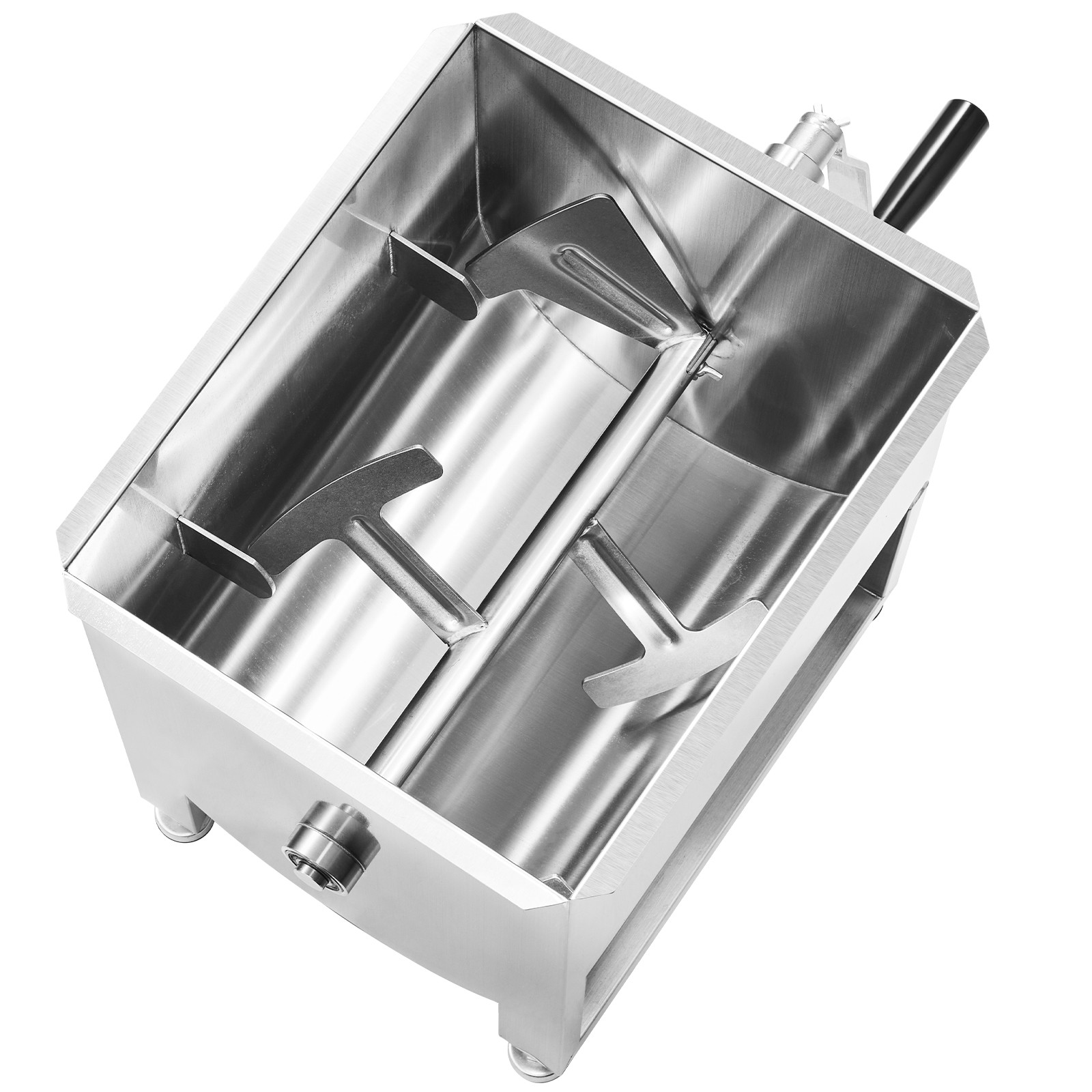 Uimoso Manual Meat Mixer 30L Fixed Tank Mixing Max 45LB for Meat Sausage Mixer