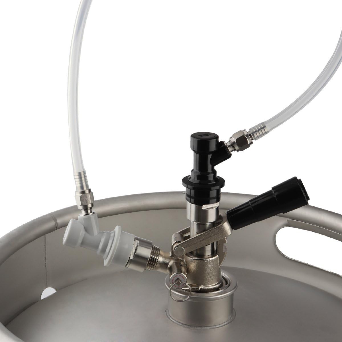 Food Safe Stainless Steel Keg Coupler Adapter Kit – Secure & Easy Conversion