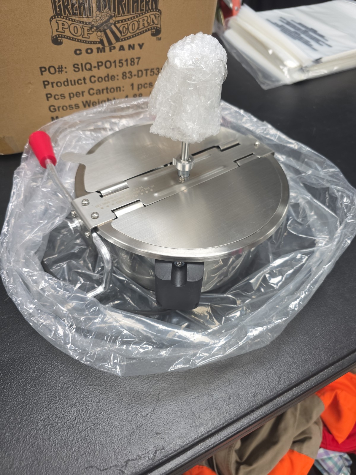 16 Ounce Replacement Kettle- For 16 Oz Popcorn Machines- 83-DT5387