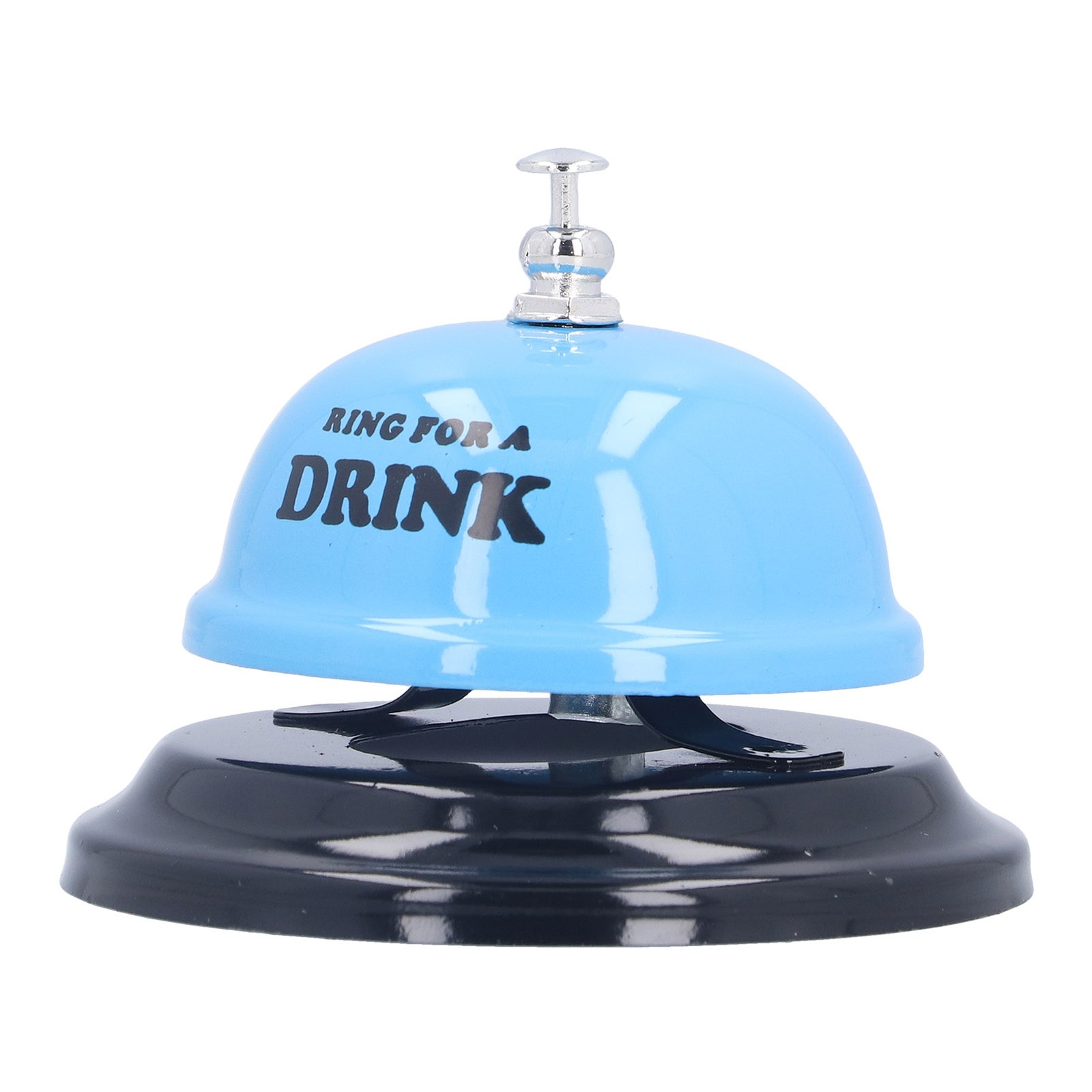 Hot Blue Restaurant Call Bell With Anti-Slip Base Manual Meeting Bar Service