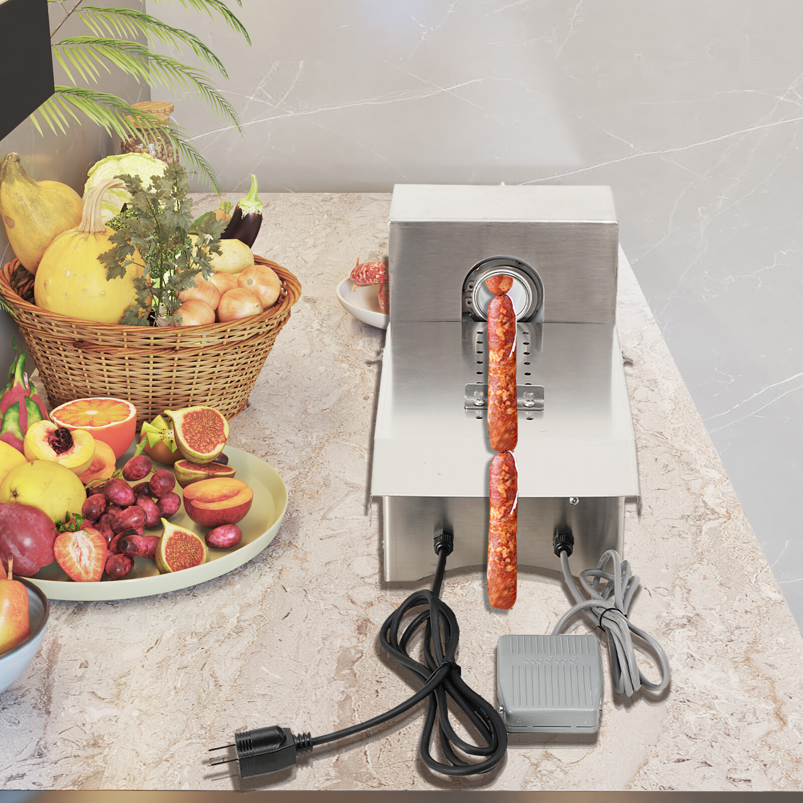 200W Sausage Knotting Machine Automatic Electric Sausage Twist Tying Machine