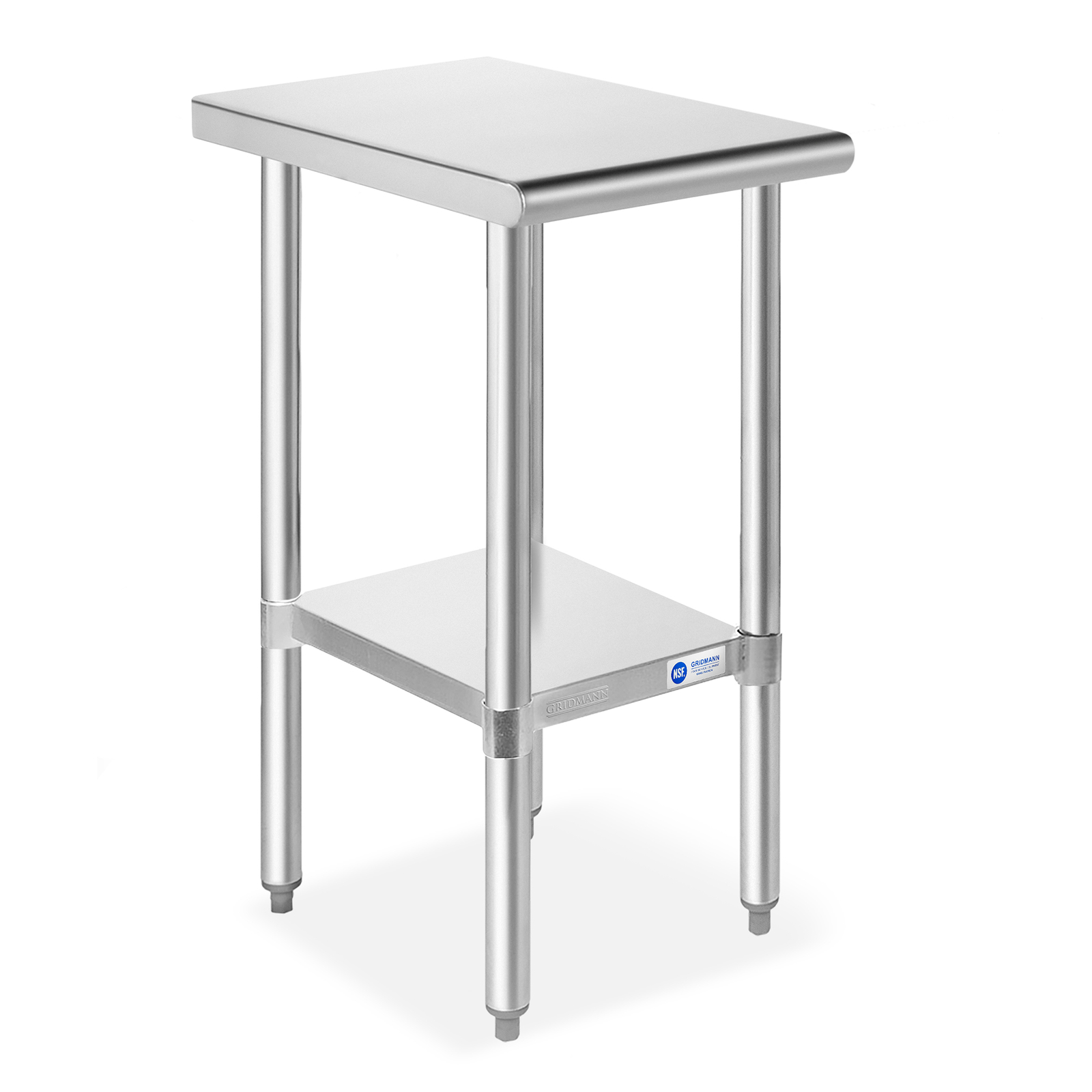 Commercial Stainless Steel Kitchen Food Prep Work Table – 12″ x 24″