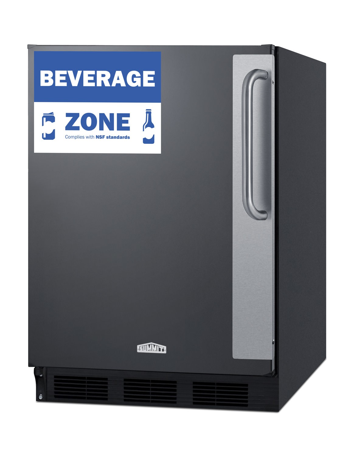 Summit FF67BZADALHD 24″W 5.5 Cu. Ft. Capacity Commercial Bar – Black