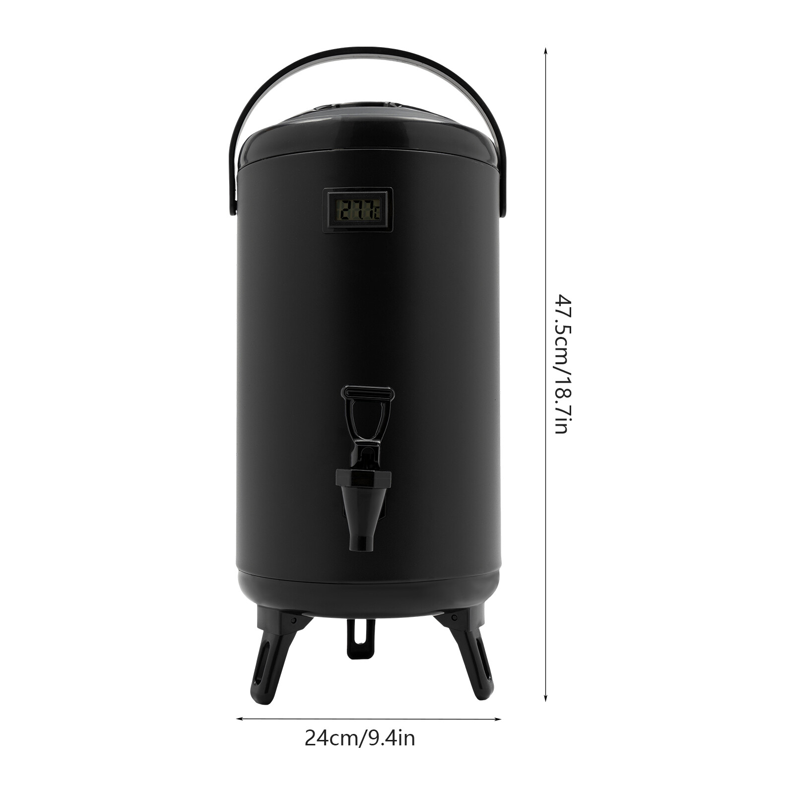 3.17 Gallon Insulated Thermal Hot & Cold Beverage Coffee Dispenser Storage Pot