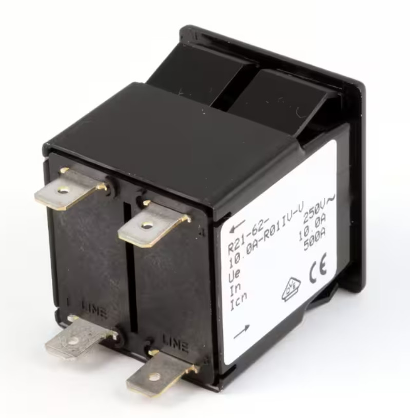 Blodgett R21-62-, 10.0A-R01IV-V, Circuit Breaker, 10A, 125/250V