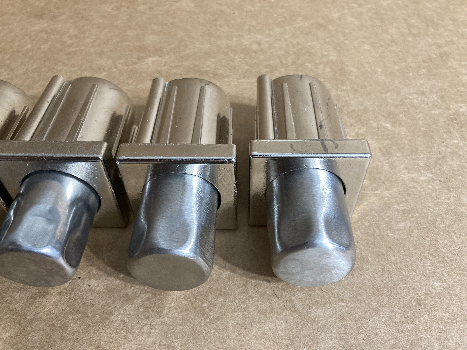 4 Component Hardware 1-1/2″ Square Tubing Adjustable Hex Foot Insert A14-0651-C